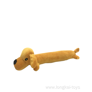 Top Paw Plush Yellow Dog Toy